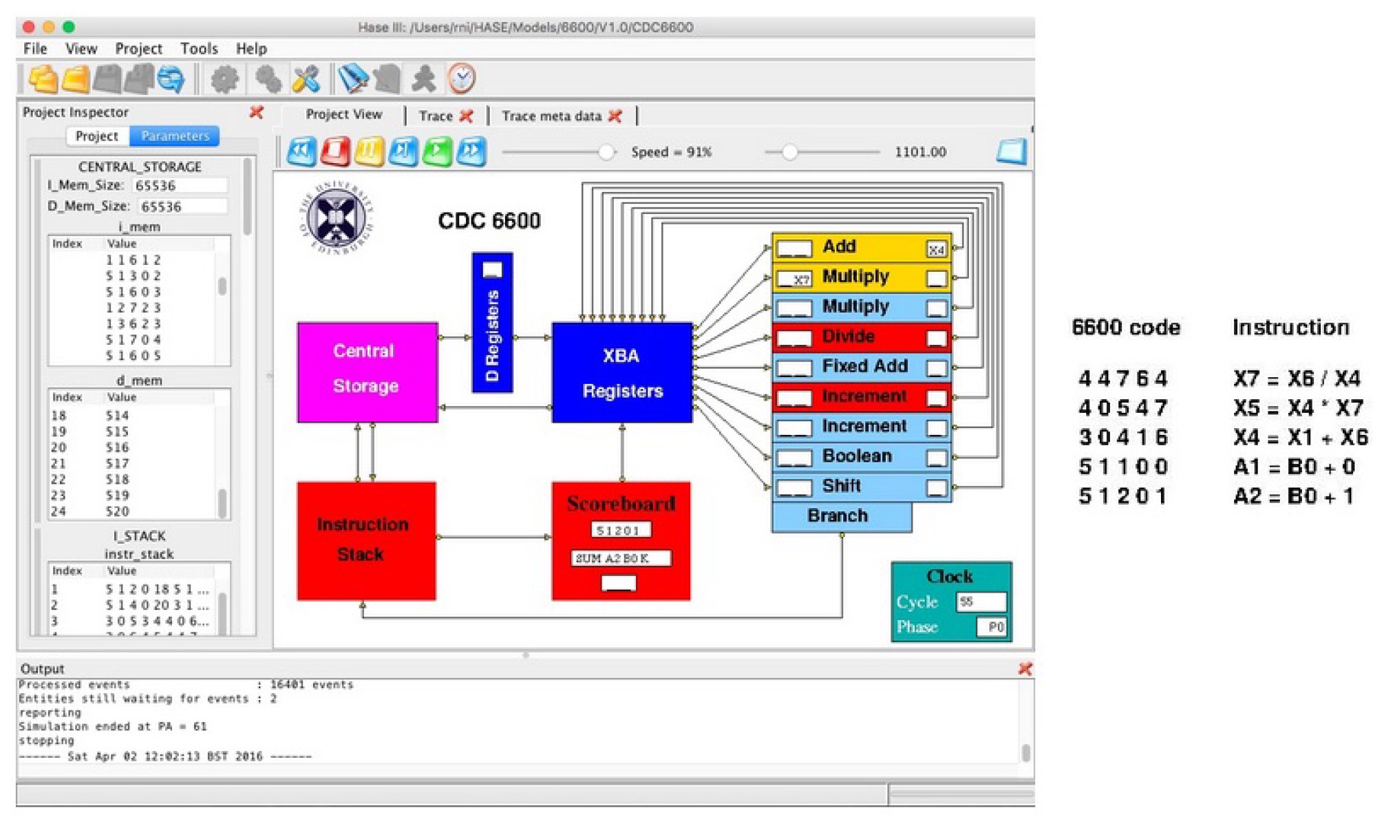 simulation model