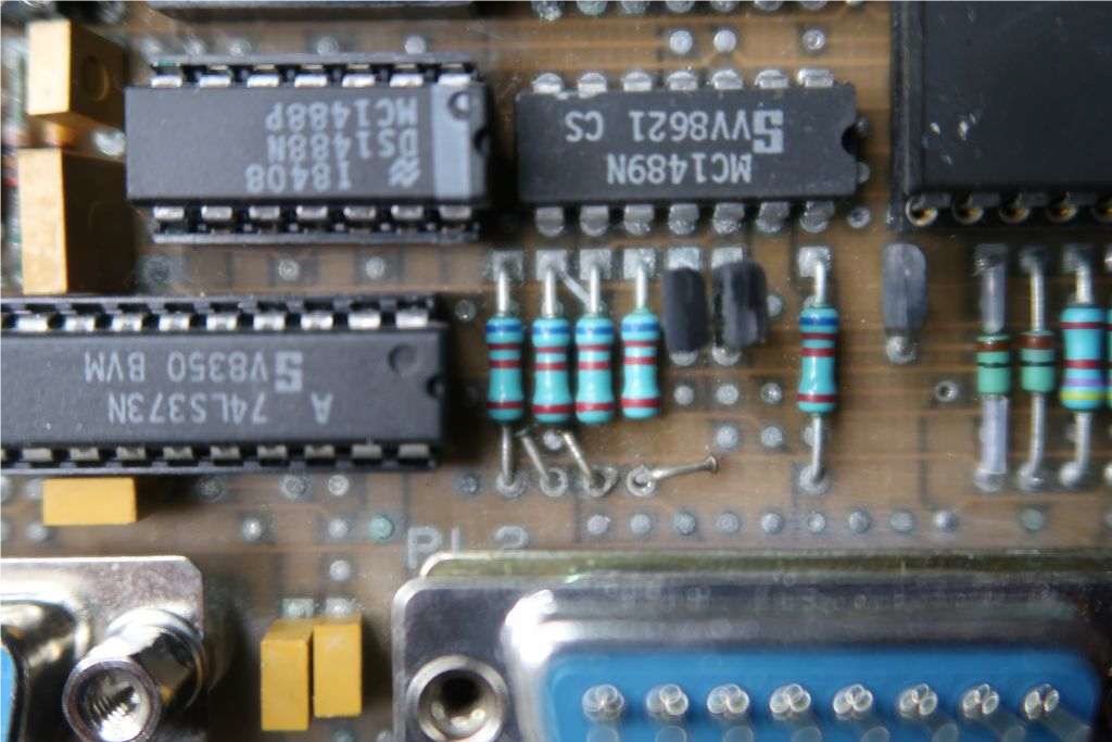 Detached Resistor Leads