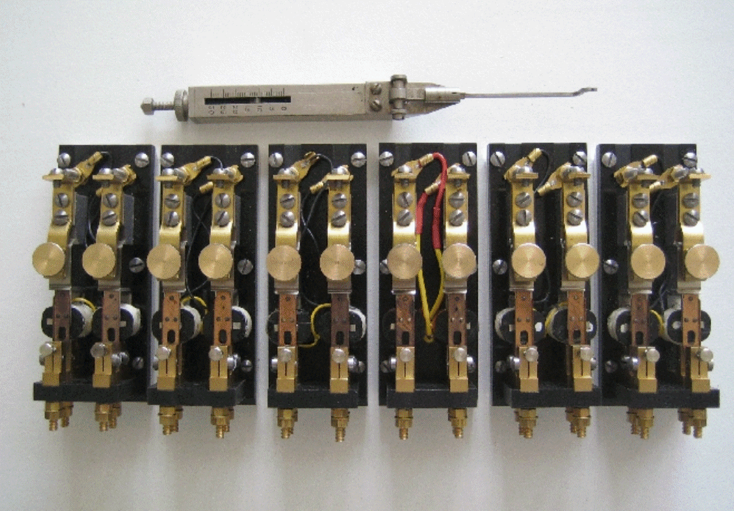 Bombe sense relays