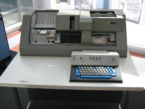 An IBM 029 card punch