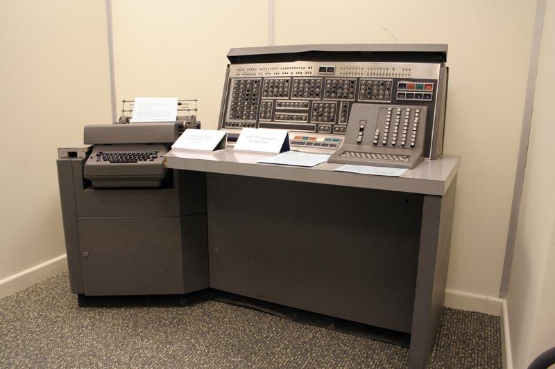 IBM 705 console