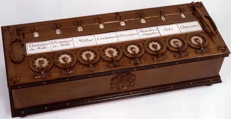 Pascaline arithmetic machine