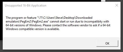 dosbox error this program requires microsoft windows dosbox error this program requires microsoft windows